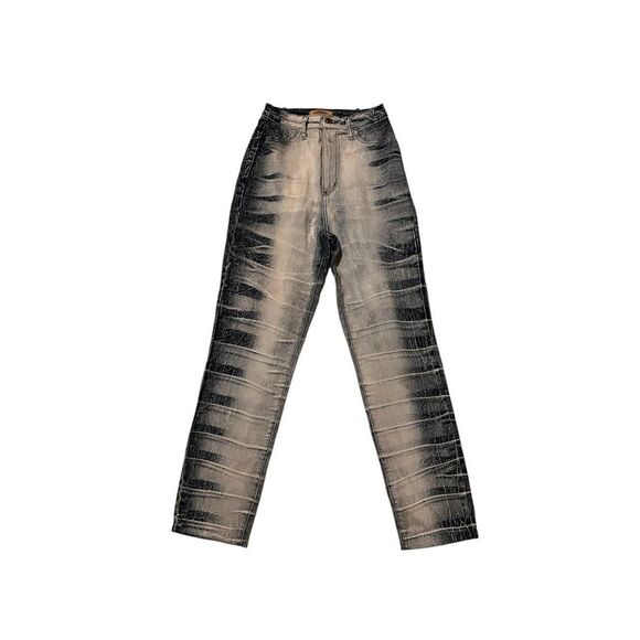 Aphrodite Jeans Women‎ Size 24 24x28 Skinny Straight Leg Stretch Blue 0215 - Picture 1 of 8
